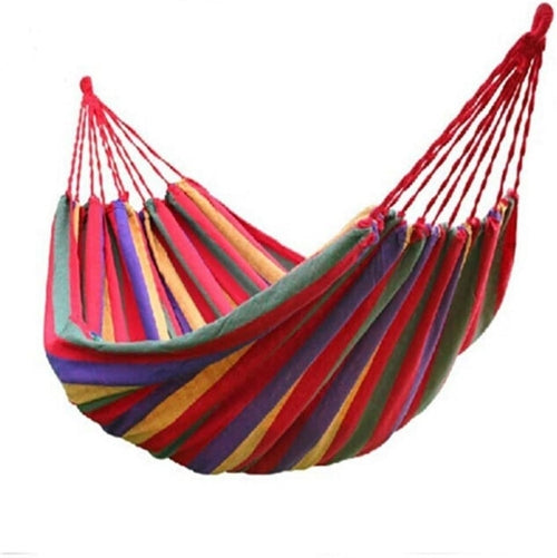 WoneNice��Double Cotton Hammock for 2 Persons, Spain Warehouse